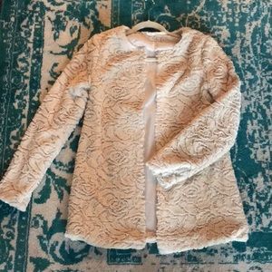 Faux Fur Textured Jacket